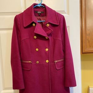 DKNY wool coat